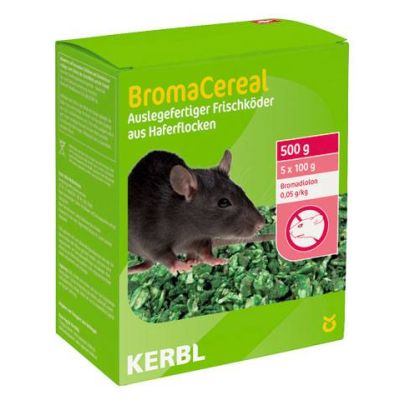 Rat aas BromaCereal 500 g (Bromadiolon)