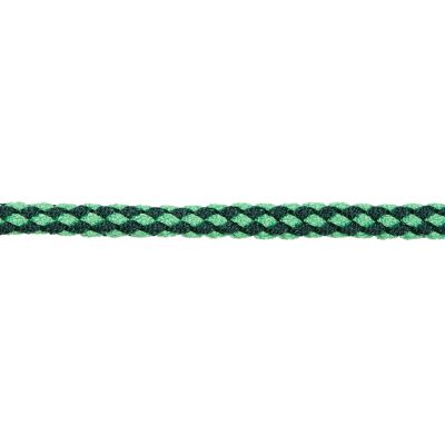 Exclusieve leadrope 200 cm. met paniek haak, donker groen/pastel groen