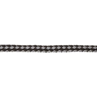 Führstrick Exklusiv, 200 cm. mit Panikhaken, schwarz/grau