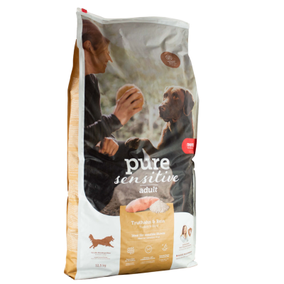 MERA pure sensitive Adult droogvoer Kalkoen&amp;Rijst | 12,5kg gevoelige honden