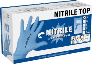 Nitrilen alle purpose handschoenen 5.5 mil, 100 stuks, maat S