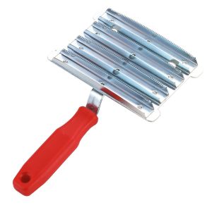 Metalen hondenhandschoen, heldere verzinkt