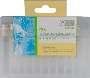 Naalden premie 1.0 x 20 mm