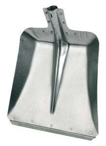 Aluschaufel maat 9, 36 cm met stalen rand