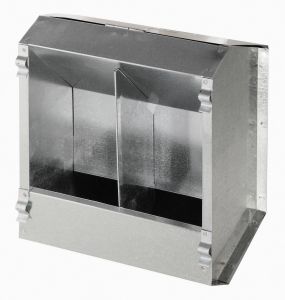 Konijn feeder plaat 2 plaatsen