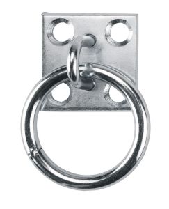 Plaat met ring van schroef-on