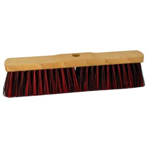 Halbezem 40 cm Arenga/Elaston Mix met Steelgat - Bezem voor Huis Yard Tuin