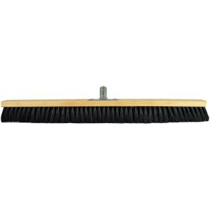 Kamer bezem 80 cm, haar mengen, met metalen Stokhouder