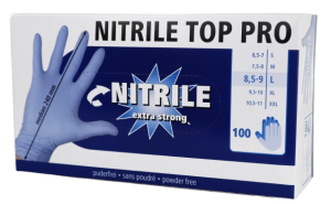Nitril handschoenen voor algemeen gebruik 5,5 mil, 100 stuks, maat L