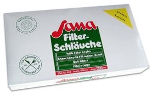 SANA Milchfilter 620 genäht 250 Stück Milchfilterstrümpfe