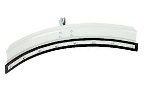 Uitwerpselen en Gülleschieber 66 cm, halve ronde
