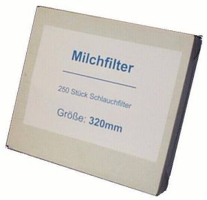 Melk filteren neutraal, genaaid, 620 mm - 250 stuks / Pack