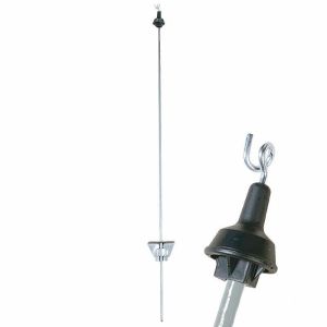 Grasland hek bar, ongeveer 105 cm, 25 stuks per doos met draad lus