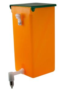 Konijn tepel drinker 1 liter met licht en vitamine bescherming