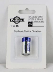 Vervangende batterij 1 x 6 Volt alkaline