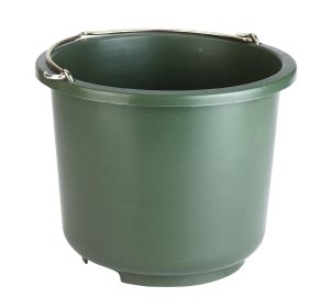 Installeren van emmers en emmers 12 liter olijf groen