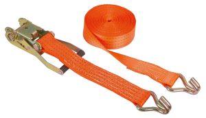 Sjorringen band 2-delige, 1200 x 5 cm oranje, 4000 kg