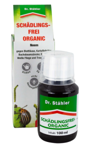 Pest Control Organic 100 ml - tegen zuigend en bijtend ongedierte