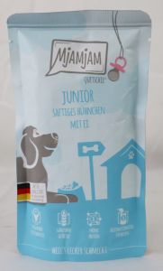 Quetschie dog "Junior" 125g - sappige kip met ei