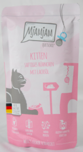 Quetschie "Kitten" 125g - sappige kip met zalmolie