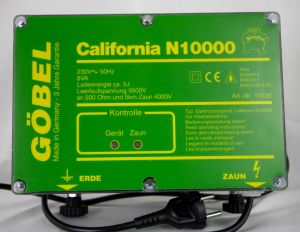 California N 10000 - elektrische omheining apparaat - tot 20km - 230V