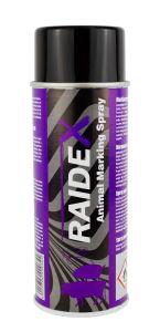 Vee ondertekenen spray Raidex 400 ml, violet