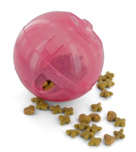 SlimCat™ in het roze - SlimCat™ kat keepers biedt een leuke manier ter ondersteuning van hun huisdier in de strijd tegen obesitas.