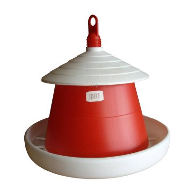 Pluimvee feeder 6 kg rood - oorspronkelijke Klaus