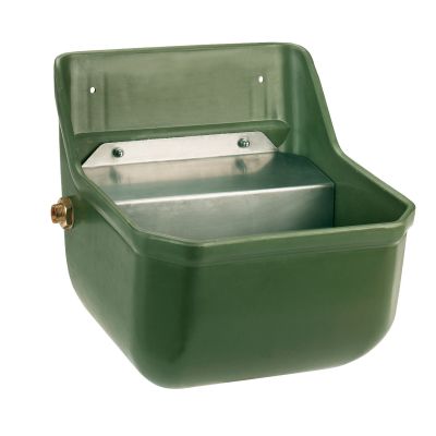 Trog met een klep die zweven drinken