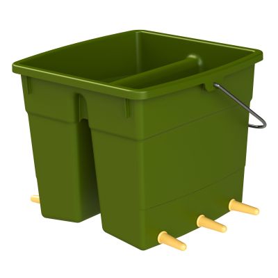 Lam emmer kunststof, 6 zuignap set voor vakken partities