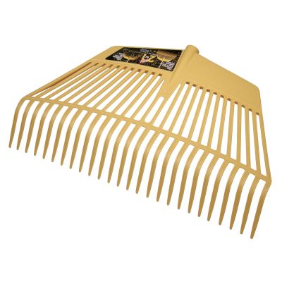 Laubrechen und Laubgabel mit 26 Zinken, 60 cm breit Ansicht von oben