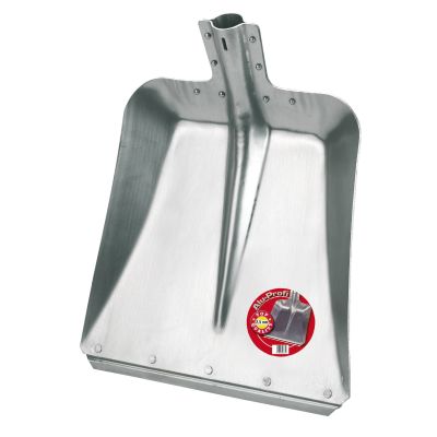 Aluschaufel professionele grootte 9 2, 5mm sterk, 36 cm breedte, met stalen rand