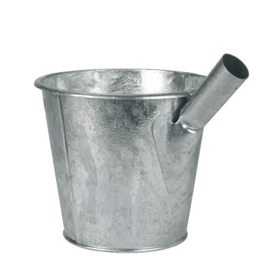 Jaucheschöpfer, verzinkt (6,5 Liter) - Gülleschöpfer mit Stielhalterung