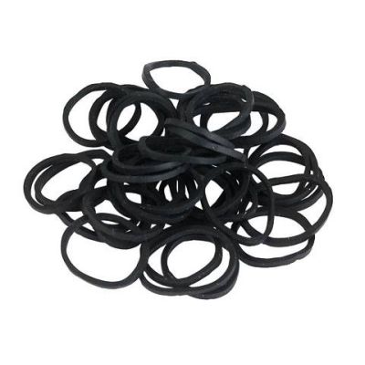 Mane rubber 800 stuk dispenserdoos zwart