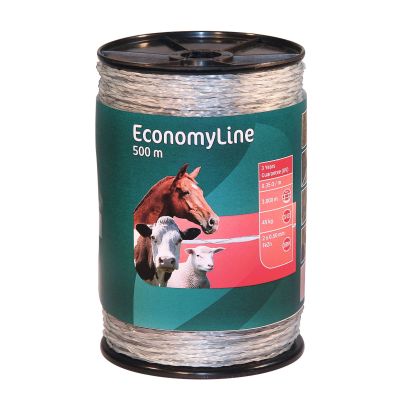 Mono wire 500 m. transparant, 2 x 0.5 mm gegalvaniseerd ijzerdraad