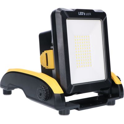 LED accu-werklamp voor elektrisch gereedschap inclusief 4 adapters voor 18V accu's
