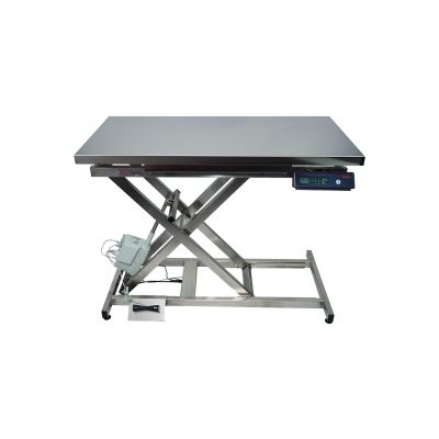 Onderzoekstafel met geïntegreerde weegschaal - elektrisch verstelbare tafel tot 150kg