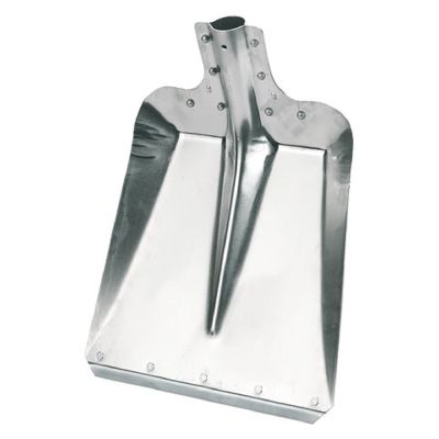 Aluschaufel maat 7, 32 cm met stalen rand