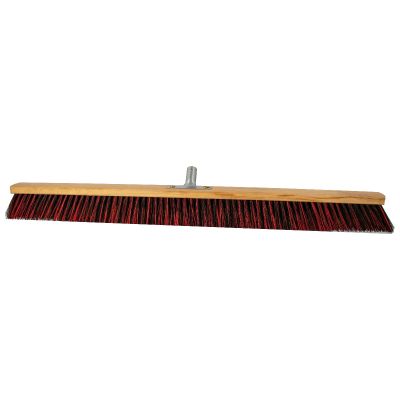 Zaalbezem 100 cm Arenga/Elaston Mix met metalen steelhouder