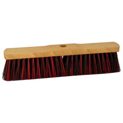 Halbezem 40 cm Arenga/Elaston Mix met Steelgat - Bezem voor Huis Yard Tuin