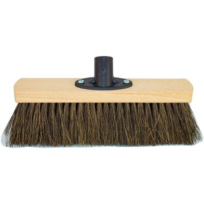 Halbezem 28 cm Arenga met Quick-Fix Houder