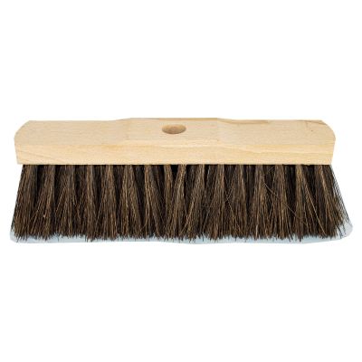 Halbezem 28cm, Arenga, met steelgat