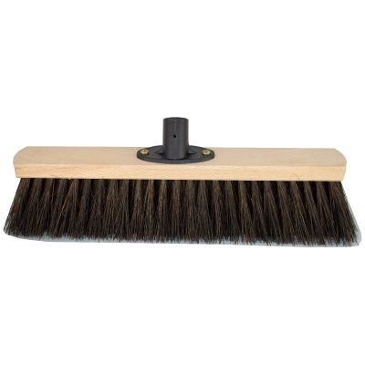 Halbezem 40 cm Arenga met Quick-Fix Houder
