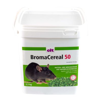 Rat aas Broma granen 2500 Gr. (Bromadiolon)