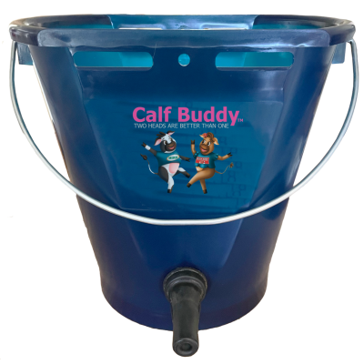 Kälbertränkeeimer "Calf Buddy 1" blau 9 Liter - ohne Deckel