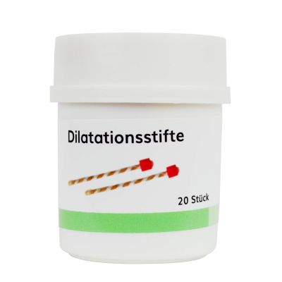 Dilatationsstifte mit Salbe - 20 Stück 