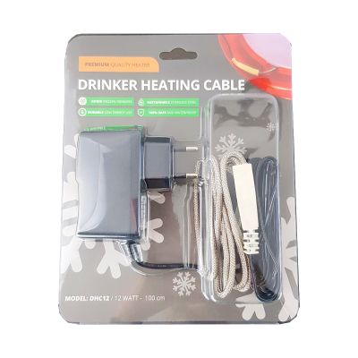 Verwarmingskabel voor drinkbakken - 12 watt