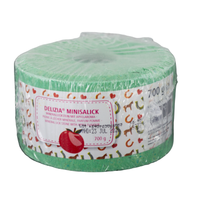 Delizia lick MiniSalick Appel - 700g met ophanggat