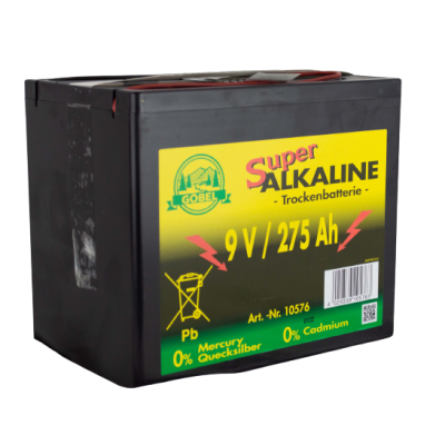 Göbel Weidezaunbatterie 9 Volt, 275 AH
