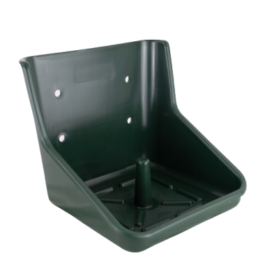 Zoutlikkerhouder in groen plastic - houder/houder voor likstenen